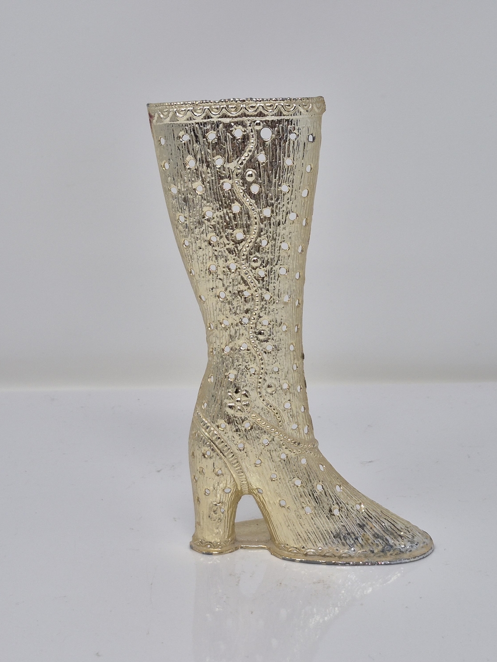 Vintage Torino Gold Toned Boot Earing Holder